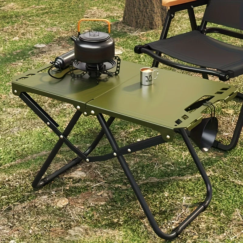 Camping Cooking Table Foldable - 휴대용 접이식 캠핑 테이블, 스테인리스 스틸