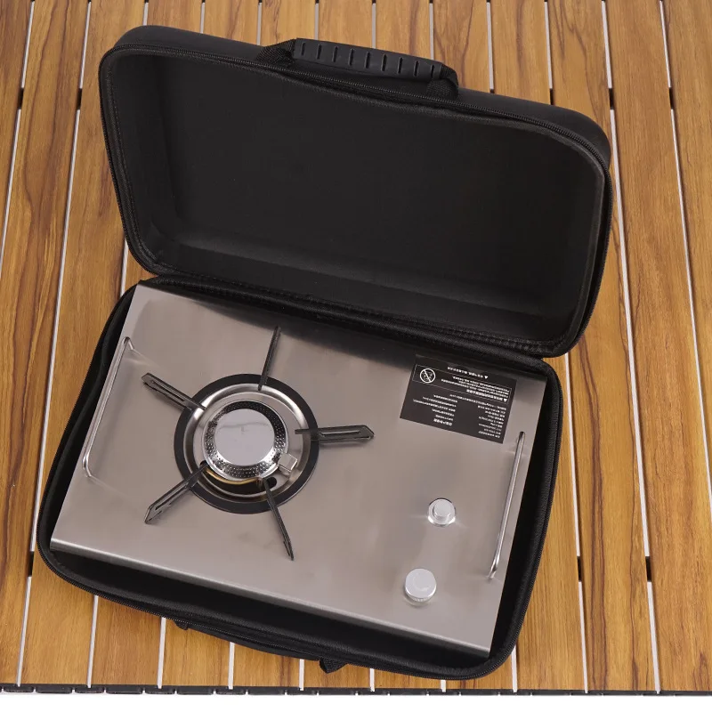 Camping Cooking Table Foldable - 야외 휴대용 접이식 가스 스토브, 카드형