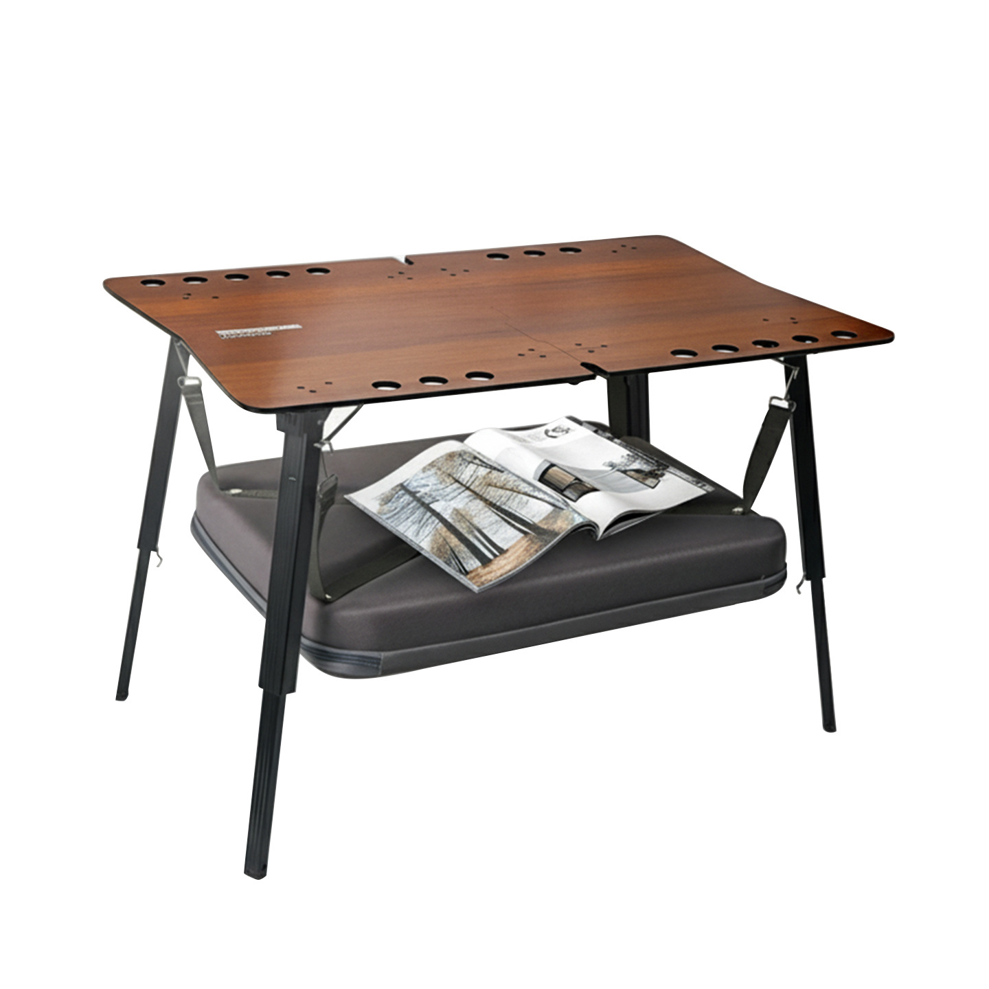 Camping Cooking Table Foldable - 야외용 알루미늄 접이식 테이블 IGT 경량