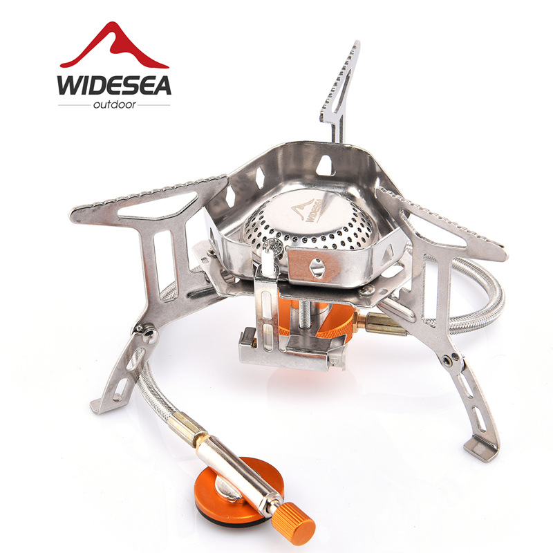 Camping Cooking Gas Canister - 분리형 휴대용 방풍 가스 스토브, 탈부착