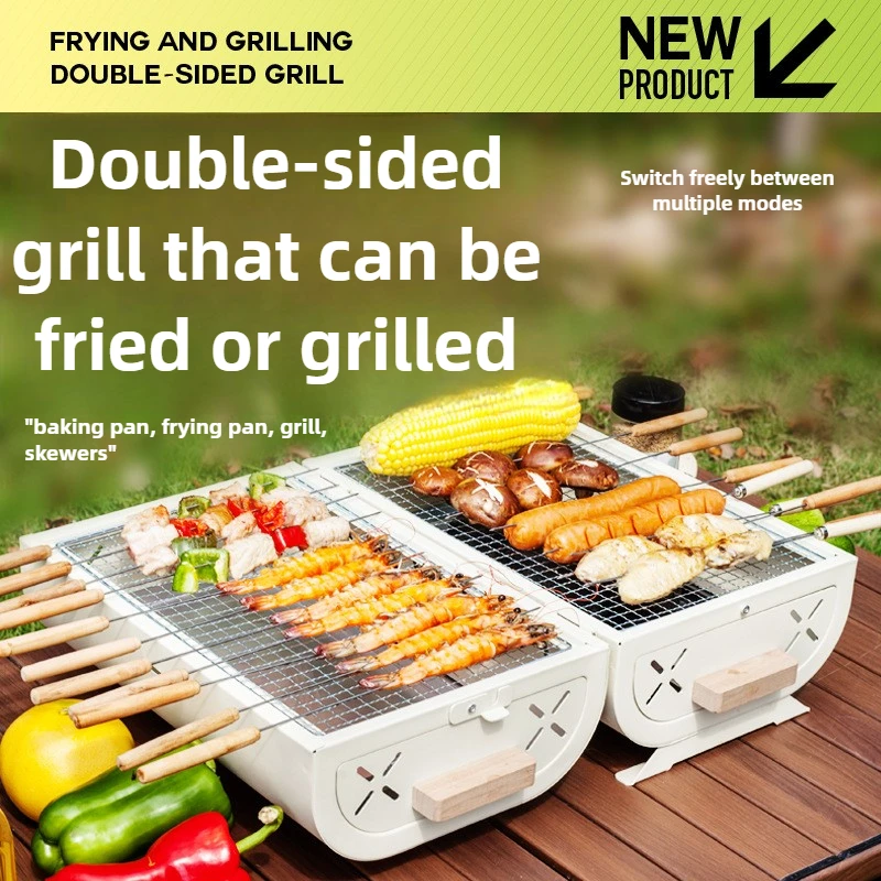 Camping Cooking Portable - 바베큐 오븐 가정용 그릴 휴대용 야외