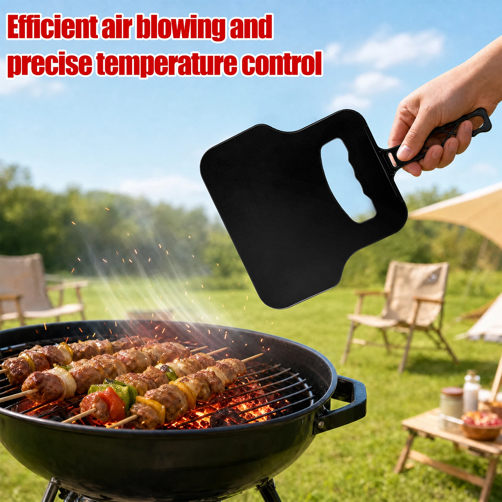 수동 바람 발생기 플라스틱 손부채 휴대용 불쏘시개 야외 - Camping Cooking Portable 리뷰 및 가격