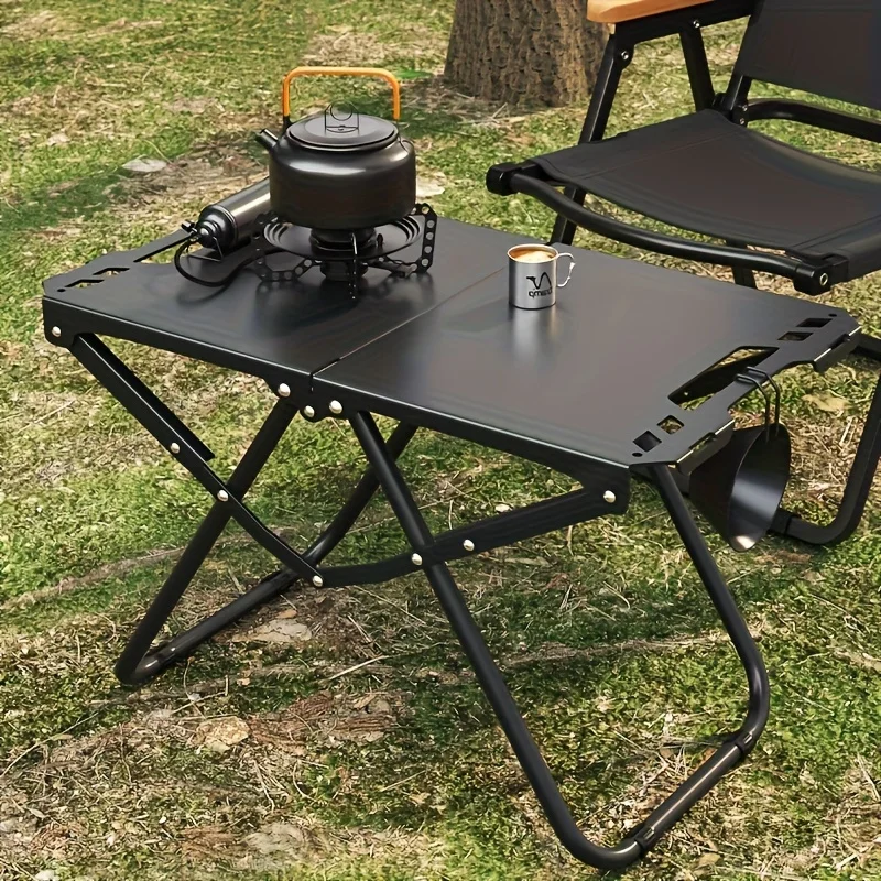 휴대용 접이식 캠핑 테이블, 스테인리스 스틸 야외 식탁 - Camping Cooking Table Foldable 리뷰 및 가격
