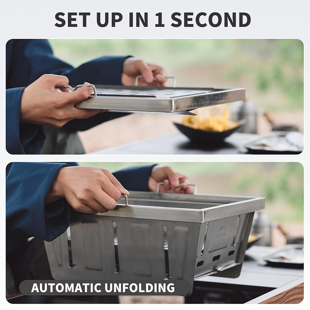 네이처하이크 캠핑 숯불 그릴 IGT 테이블용 휴대용 접 - Camp Grill Portable Folding 리뷰 및 가격