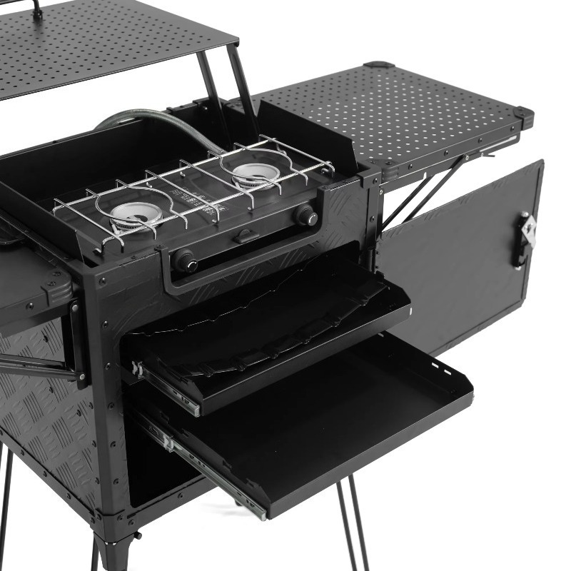 인기 판매 랜드 캠핑 키친 시스템 접이식 야외 조리대 - Camping Cooking Table Foldable 리뷰 및 가격