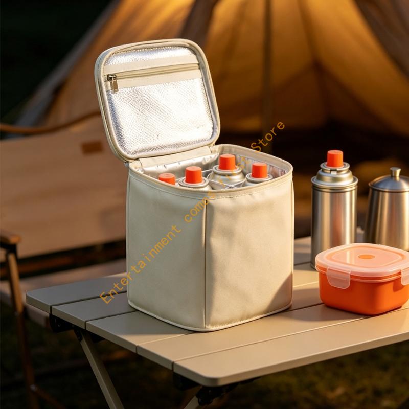 캠핑 장비용 운반 손잡이가 있는 가스통 보관 케이스 5 - Camping Cooking Gas Canister 리뷰 및 가격