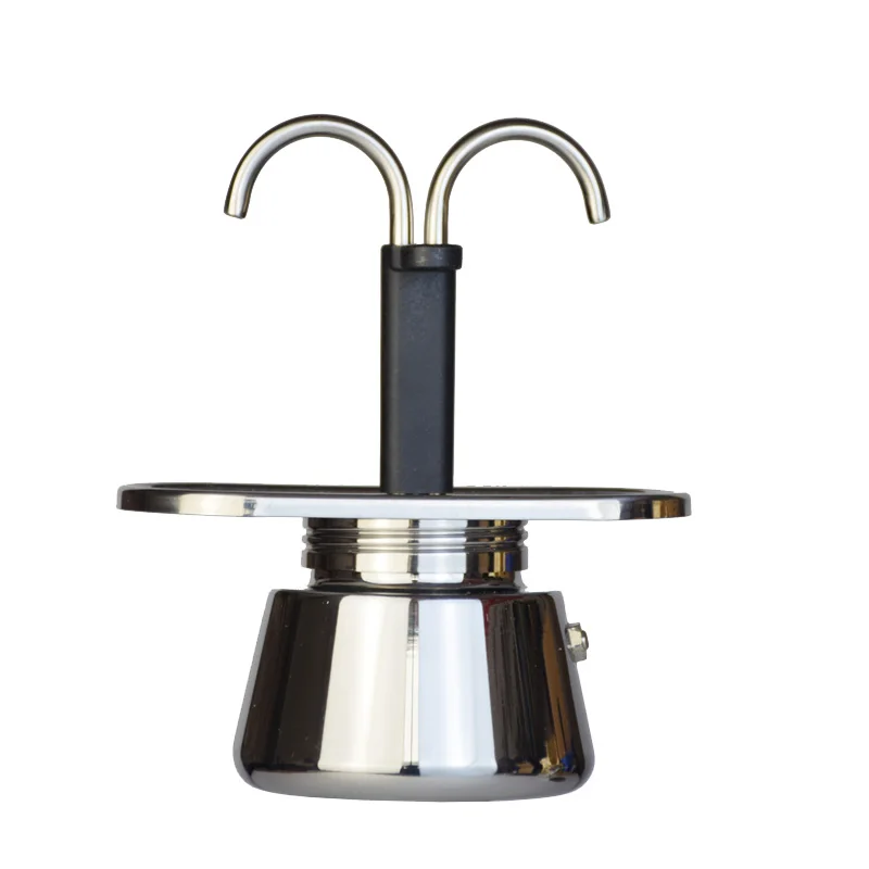 200ML 미니 모카 포트 더블 튜브 304 스테인레스 - Pocket Coffee Maker 리뷰 및 가격