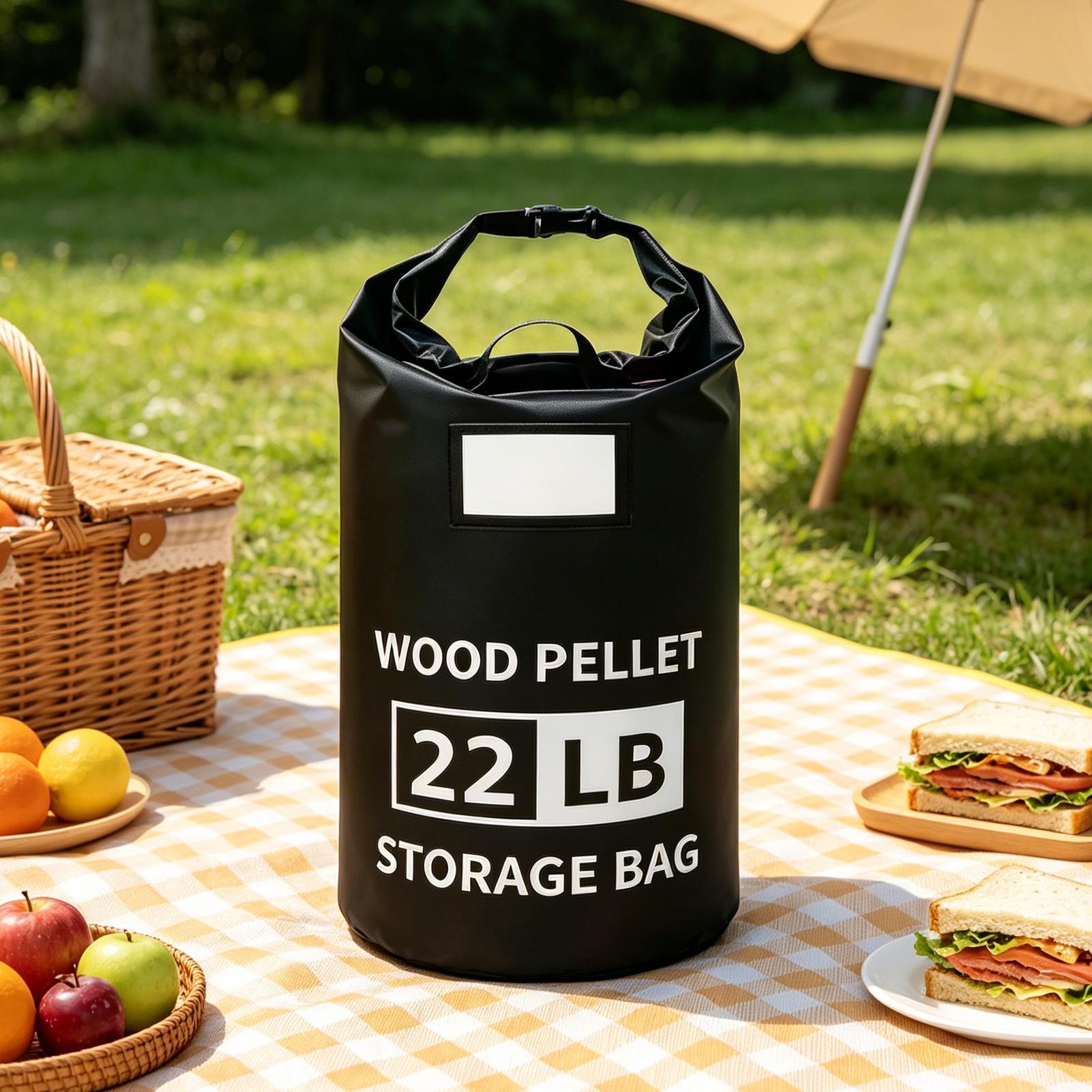 목재 펠릿 용기 22파운드 용량 숯통 휴대용 숯 보관  - Camp Grill Portable Folding 리뷰 및 가격