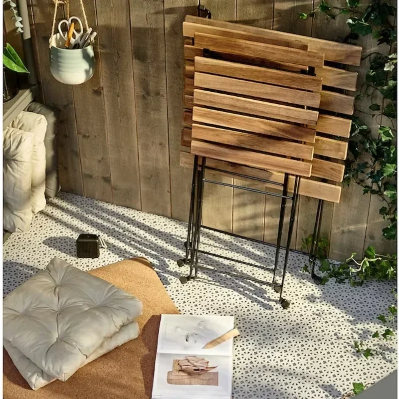 정원 발코니 야외 테이블 철제 접이식 식탁 의자 커피숍 - Camping Cooking Table Foldable 리뷰 및 가격