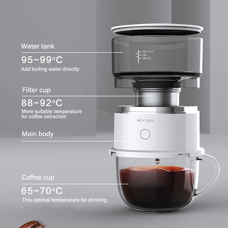 미니 커피 머신 핸드프레스 커피 메이커 커피 브루어 그 - Pocket Coffee Maker 리뷰 및 가격