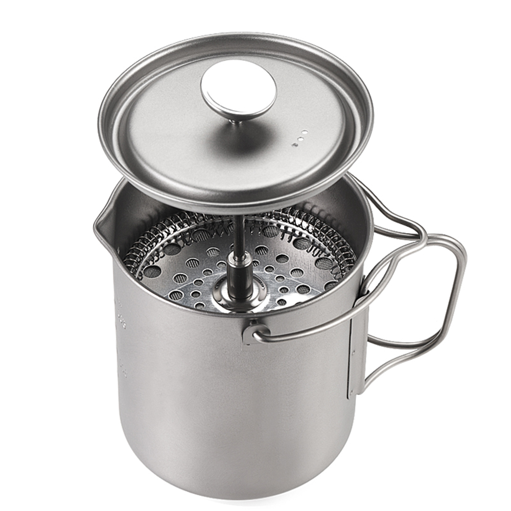 Lixada 티타늄 커피 컵 머그잔, 프렌치 프레스 포 - Pocket Coffee Maker 리뷰 및 가격