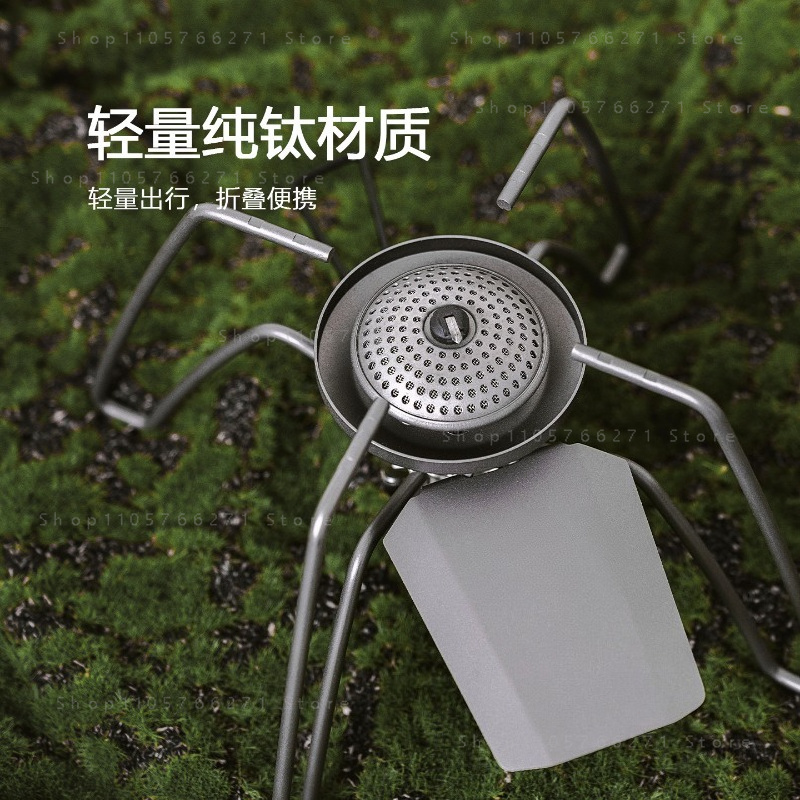 마이크로 레귤레이터가 있는 스파이더 스토브, 순수 티타 - Camping Cooking Portable 리뷰 및 가격