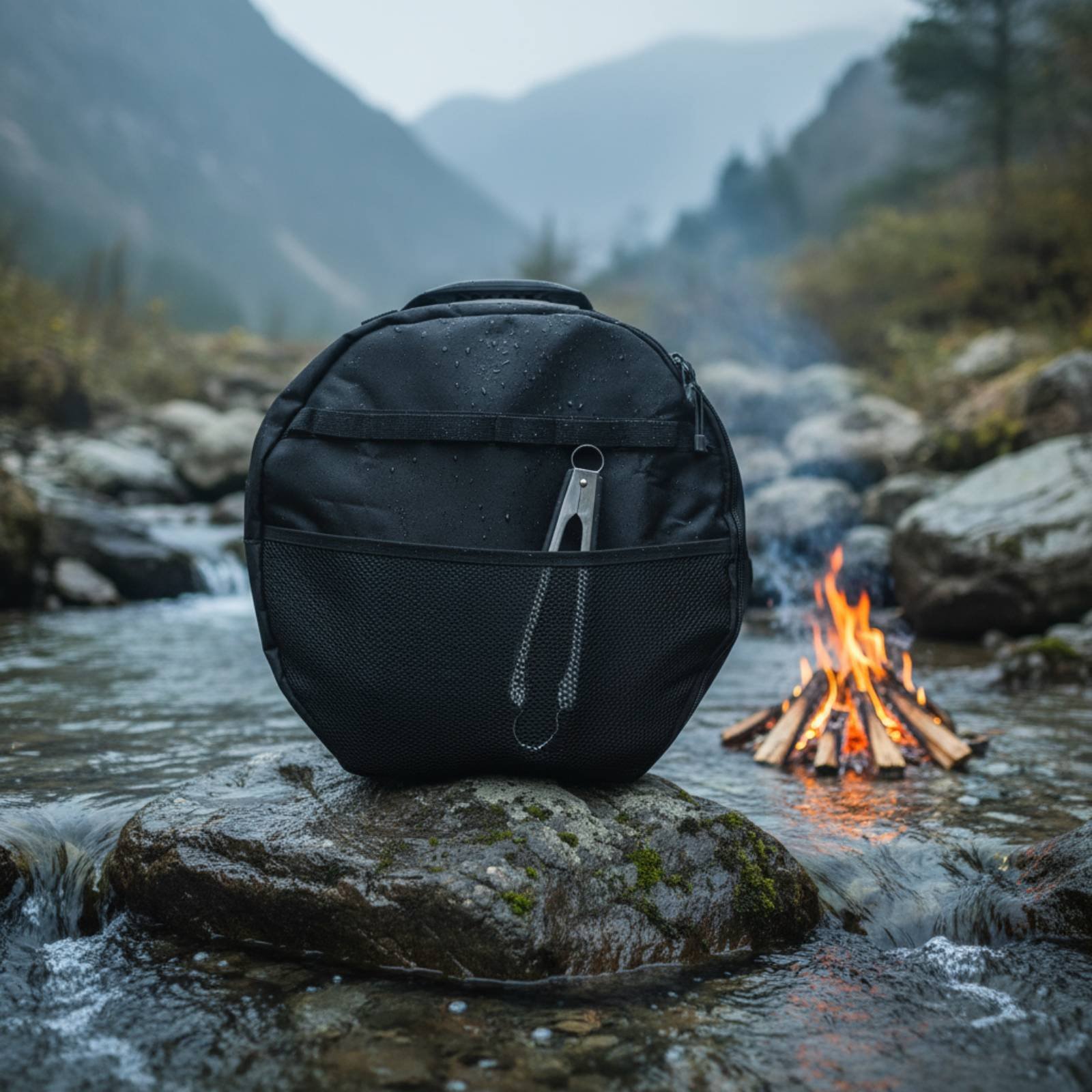 바베큐 팬 정리 가방 두꺼운 원형 팬 가방 그릴 플레이 - Camp Grill Portable Folding 리뷰 및 가격