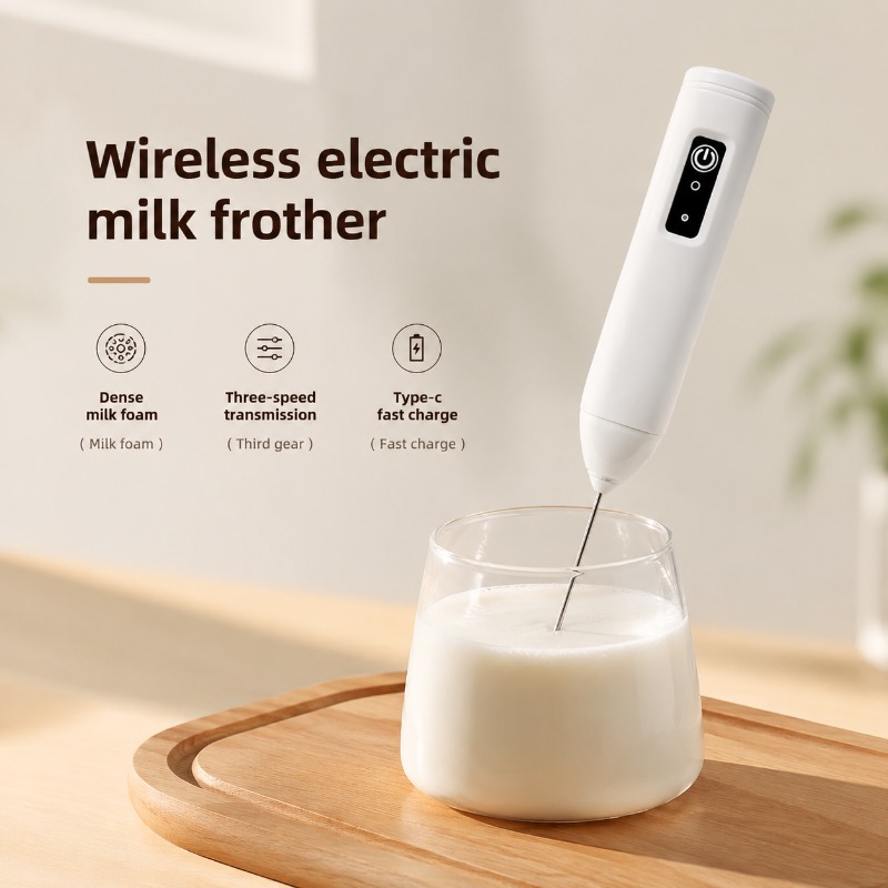 전기 우유 거품기 + 계란 거품기 무선 타입-C 충전  - Pocket Coffee Maker 리뷰 및 가격